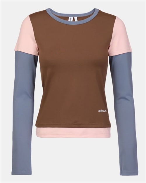 RESUME AMARIRS BLOUSE MULTI BROWN